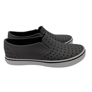 Native Shoes Miles Slip On Water‎ Shoes Pigeon Grey Shell White Mens 7 Womens 9